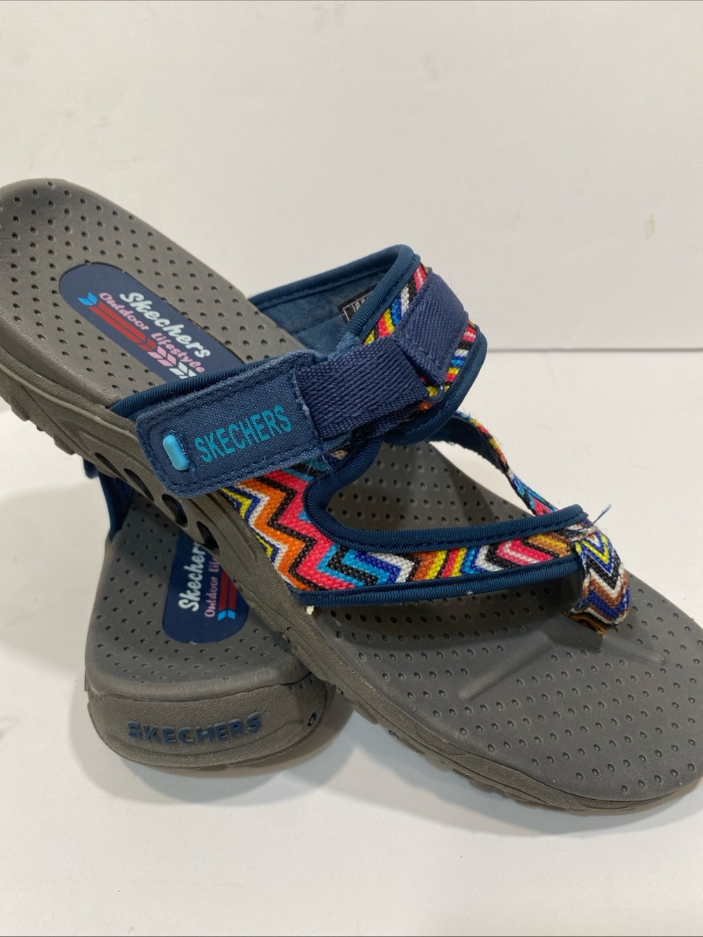 Skechers Outdoor Lifestyle Adjustable Strap Sandals Women's Size 11 - Picture 7 of 8